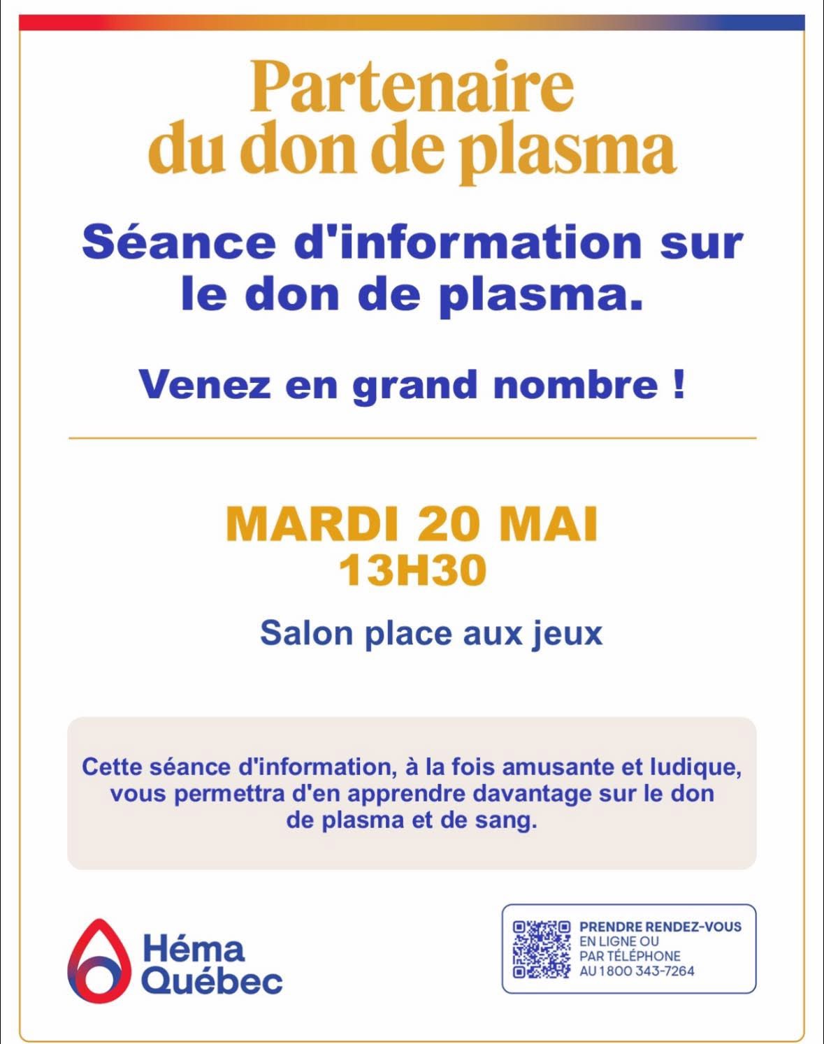 Nouveau partenaire 🩸 - Place Desainay